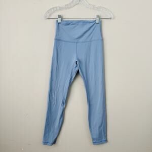HeyNuts Soft Blue Ankle Leggings Women’s Size XS
